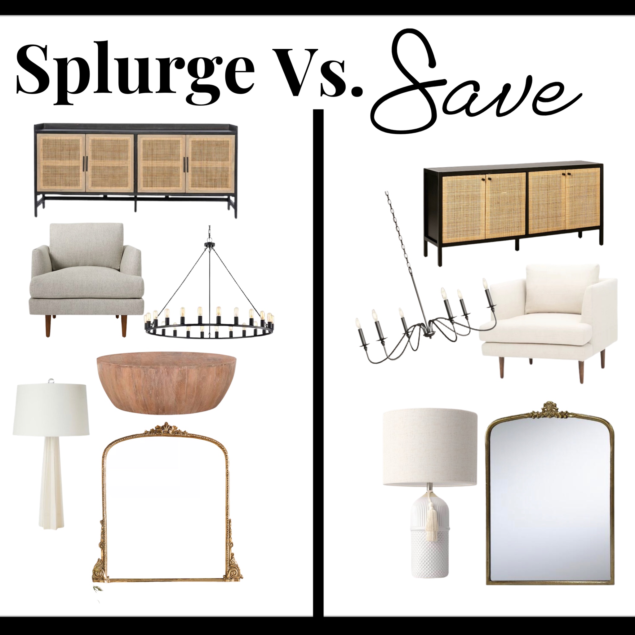 Save vs Splurge:  Designer Inspired Edition - It's All Chic